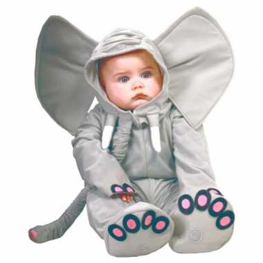 Baby verkleed carnavalskleding olifant Den Bosch