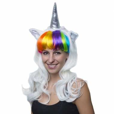 Eenhoorn pruik oortjes dames carnavalskleding den bosch