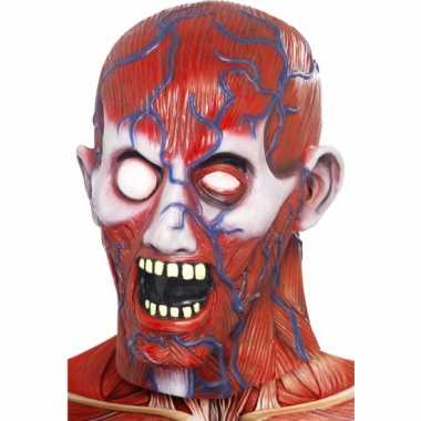 Halloween anatomie masker carnavalskleding Den Bosch