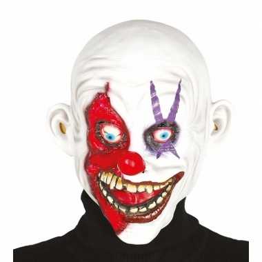 Horror clowns maskers kale kop carnavalskleding den bosch