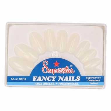 Naturel nepnagels setje stuks carnavalskleding den bosch