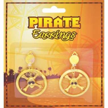 Oorbellen piraat carnavalskleding Den Bosch