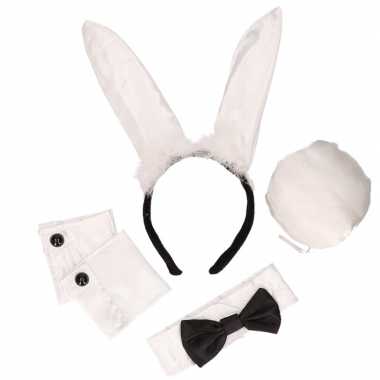 Playboy bunny setje carnavalskleding Den Bosch