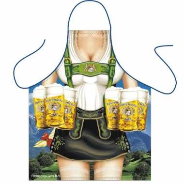 Tiroler thema schort sexy dame carnavalskleding Den Bosch