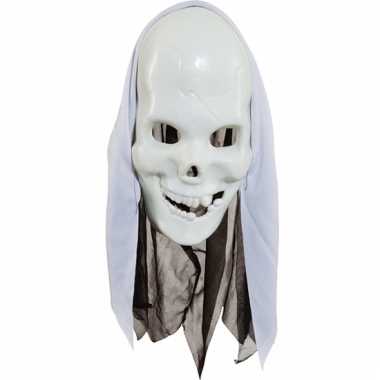 Wit doodshoofden masker carnavalskleding Bosch