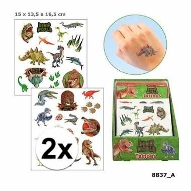 X tatoeages dinosauriers jongens vellen carnavalskleding den bosch