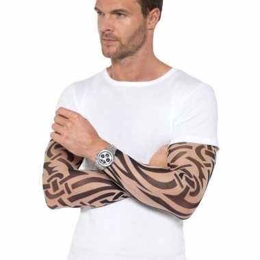 X tattoo sleeves tribal volwassenen carnavalskleding den bosch