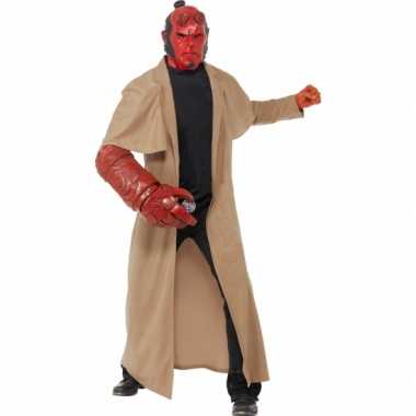 Hellboy carnavalskleding masker Den Bosch