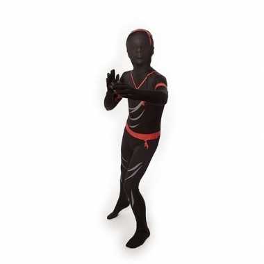 Originele morphsuit ninja carnavalskleding kind Den Bosch