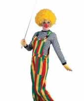 Carnavalskleding clown tuinbroek