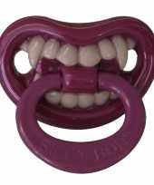 Carnavalskleding fopspeen vampier tanden