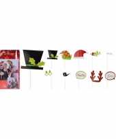 Carnavalskleding foto propsset kerstmis stuks