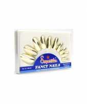 Carnavalskleding gouden nagels