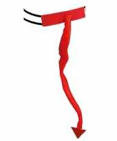 Carnavalskleding halloween duivels staart