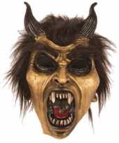 Carnavalskleding halloween masker duivel monster