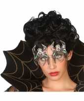 Carnavalskleding horror spinnen bril verlichting volwassenen