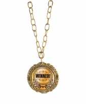 Carnavalskleding medaille winnaar goud