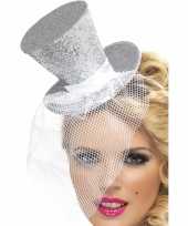 Carnavalskleding mini hoge hoed hoofdband