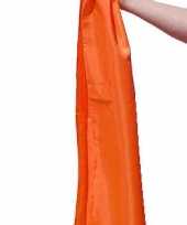 Carnavalskleding oranje dames sjaal polyester cm