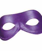 Carnavalskleding paars mysterieus oogmasker glimmend dames
