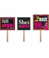 Carnavalskleding photo booth props dames vrijgezellenfeest