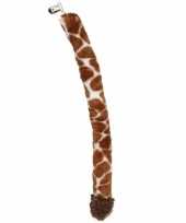 Carnavalskleding pluche giraffe staart