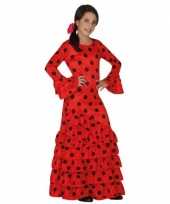 Carnavalskleding rode flamenco verkleedjurk kids 10070285