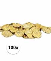 Carnavalskleding schatkist munten goud stuks