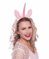 Carnavalskleding tiara eenhoorn thema
