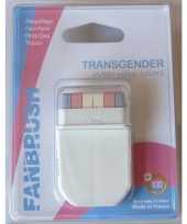 Carnavalskleding transgender vlag schminken stift
