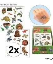 Carnavalskleding x tatoeages dinosauriers jongens vellen