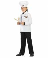Chef kok uniform carnavalskleding jongens