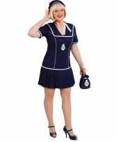Grote maten matrozen carnavalskleding dames