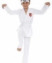 Karate kid carnavalskleding jongens