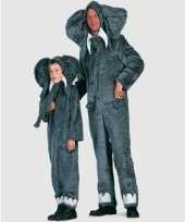 Olifanten carnavalskleding kinderen