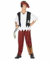 Piraten carnavalskleding verkleedset jongens
